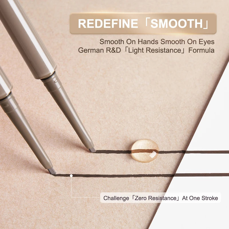 Fashionable, Bold and Beautiful DressJudydoll Knife-Cut Gel Eyeliner Pencil – Precise Triangle Detailing, Smooth & Beginner-Friendly