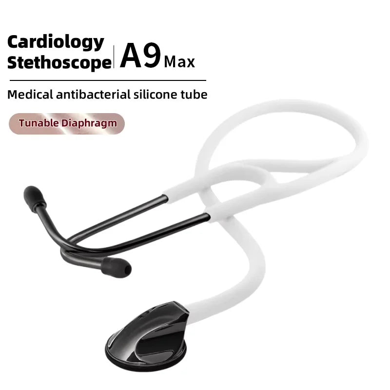 Fashionable, Bold and Beautiful DressCarent Medical Professional Cardiology Stethoscope Diagnostic Stethoscope Master Cardiology Stethoscope For Nurse Health Care