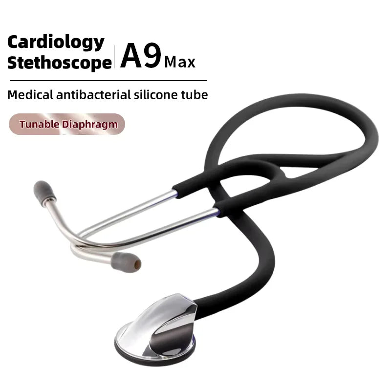 Fashionable, Bold and Beautiful DressCarent Medical Professional Cardiology Stethoscope Diagnostic Stethoscope Master Cardiology Stethoscope For Nurse Health Care