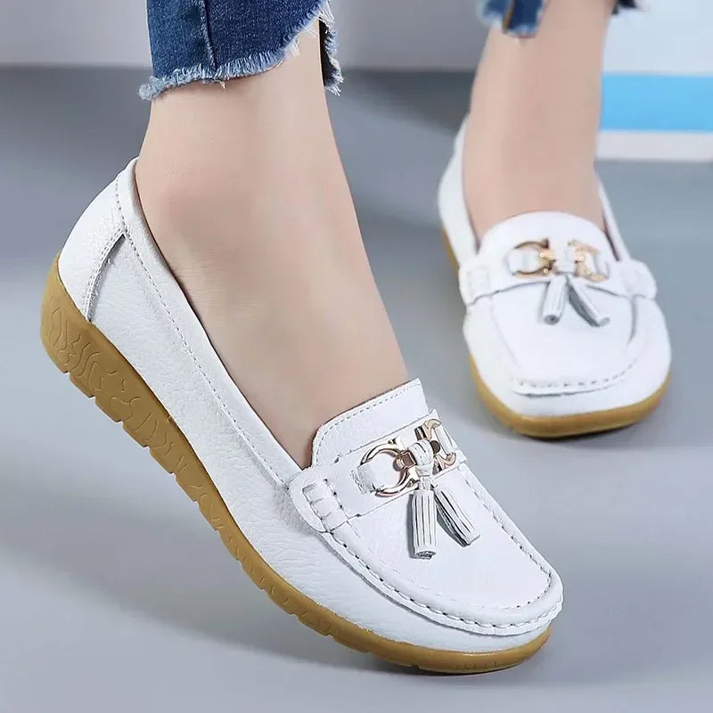 Women Shoes Slip On Loafers For Ballet Flats Women Moccasins Casual Sneakers Zapatos Mujer Flat Shoes For Women Casual Shoes - Just The Fly Way