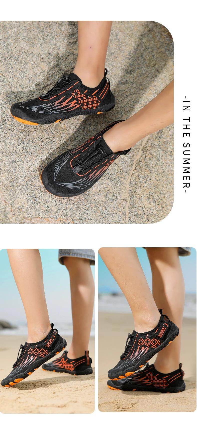 Aqua Shoes, Women's Barefoot Shoes, Knit Sneaker - Just The Fly Way
