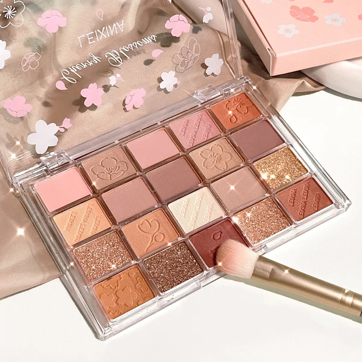 Fashionable, Bold and Beautiful Dress20-Color Eyeshadow Palette – Shimmer & Matte, Highly Pigmented, Blendable & Long-Lasting
