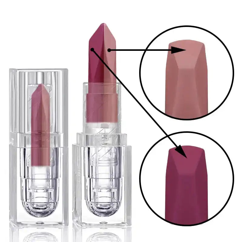 Fashionable, Bold and Beautiful DressMagic Lipstick Temperature Change Lipstick Gloss Moisturizing Durable Waterproof Lip Glaze Lake Rain
