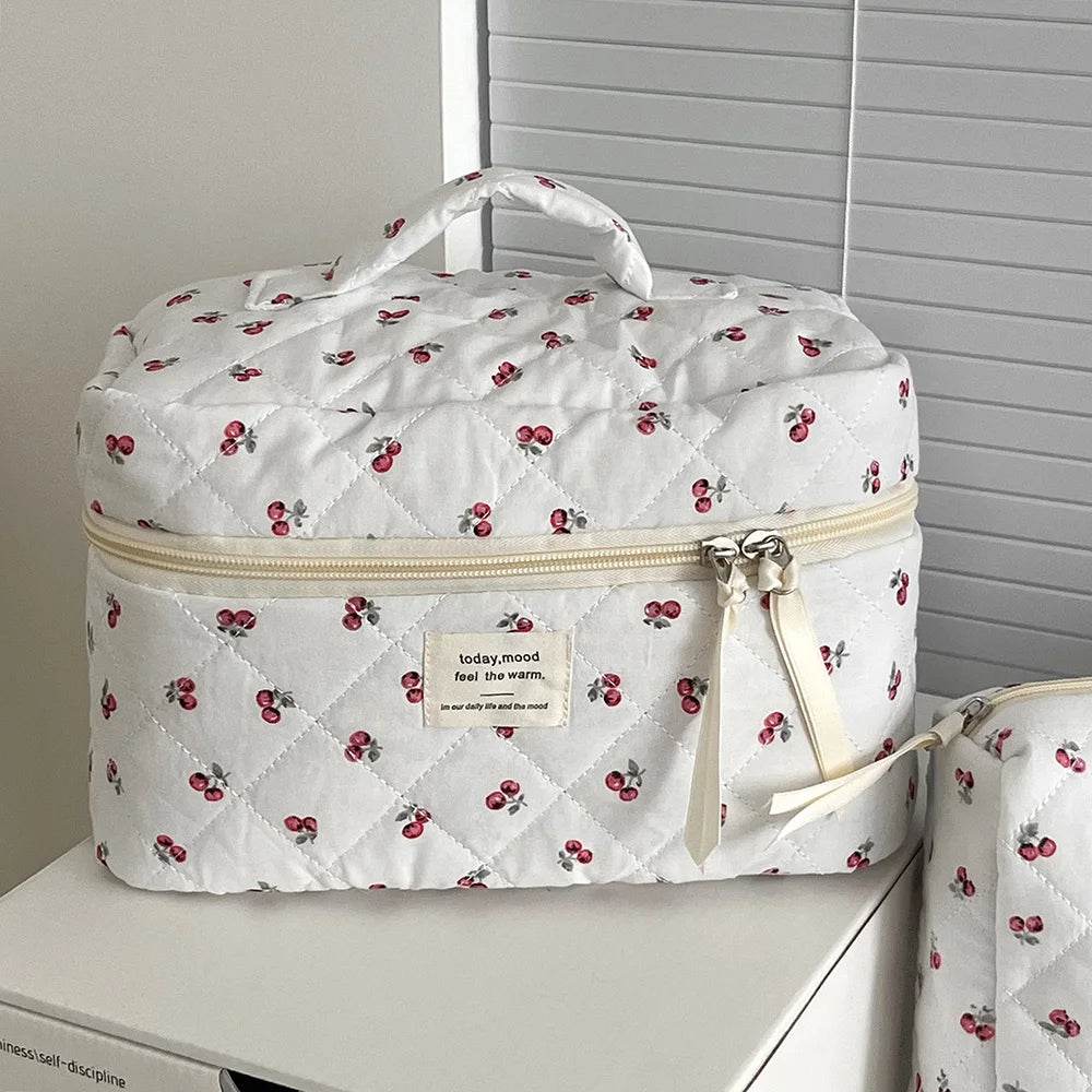 DSers Portable Cherry-Themed Organizer Bag Set - Just The Fly Way