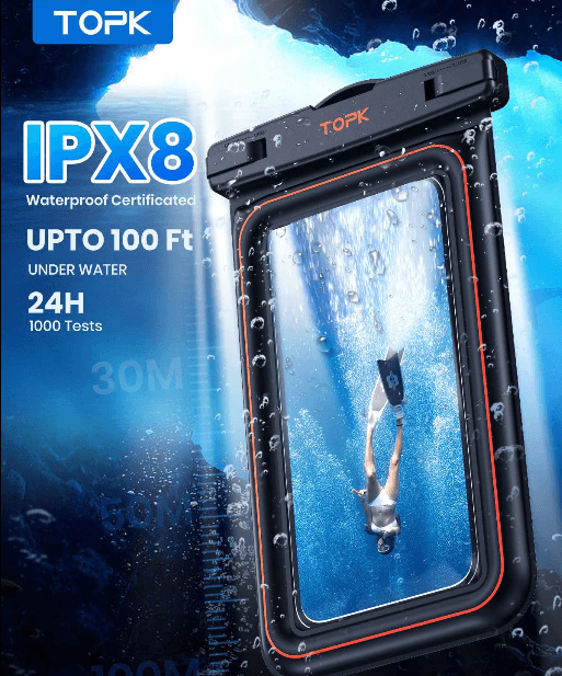 DSers Waterproof Phone Case for Beach with Secure Seal - Just The Fly Way