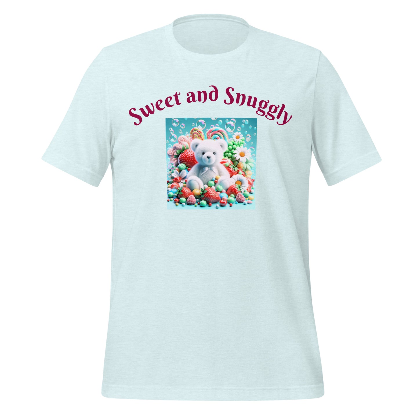 Adorable and Cozy Teddy Bear and Candy T-Shirt to Display Your Endearing Charm - Just The Fly Way