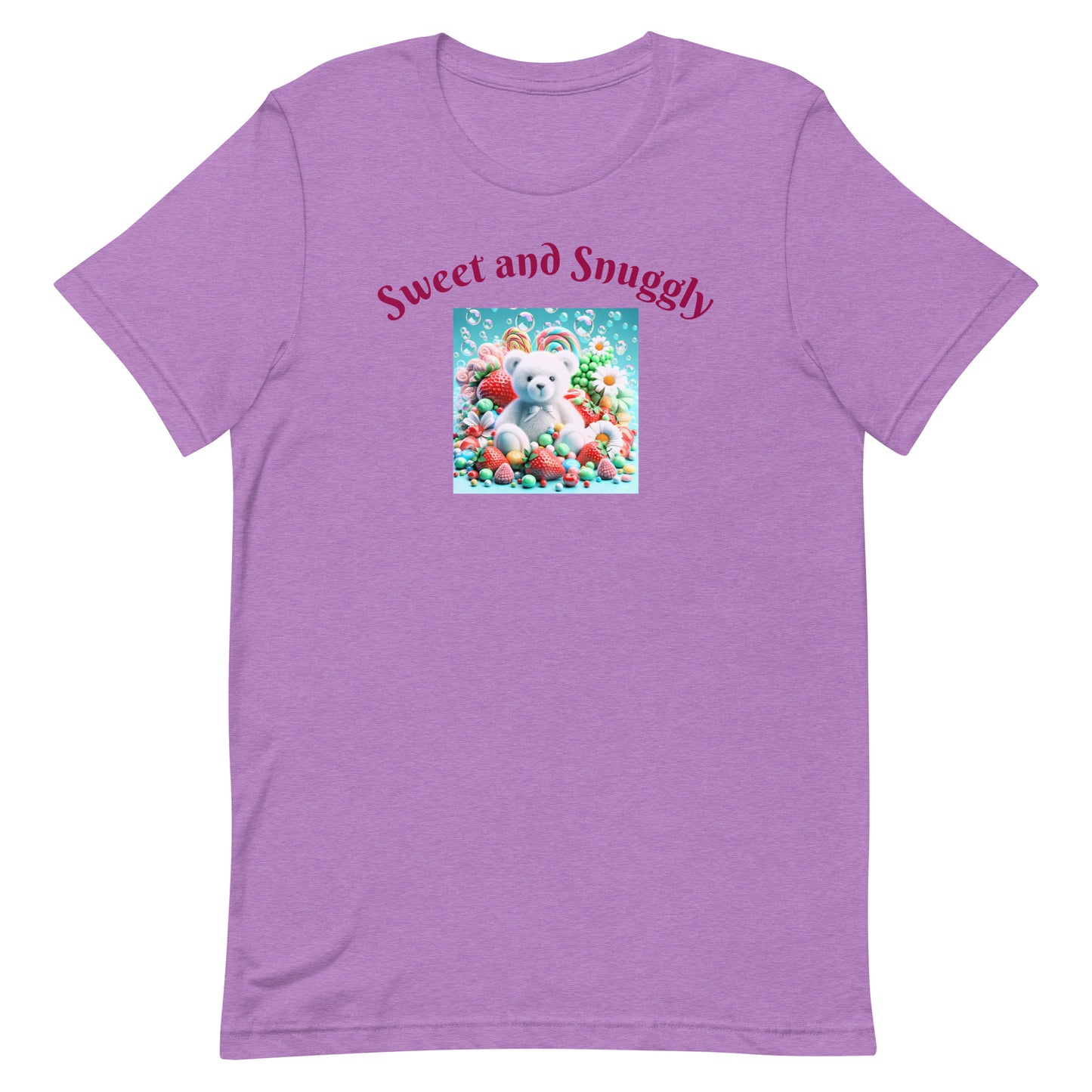 Adorable and Cozy Teddy Bear and Candy T-Shirt to Display Your Endearing Charm - Just The Fly Way