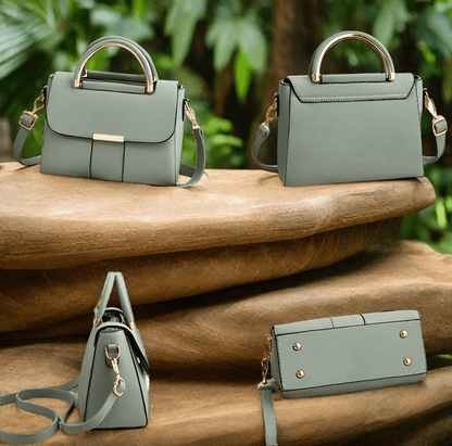 Cute and Functional Small Handbag Made With PU Leather, Flap Closure - Just The Fly Way