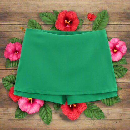 Introducing the Women's Chic Low Waist Vintage Mini Skort - a stylish and comfortable addition to your wardrobe. - Just The Fly Way
