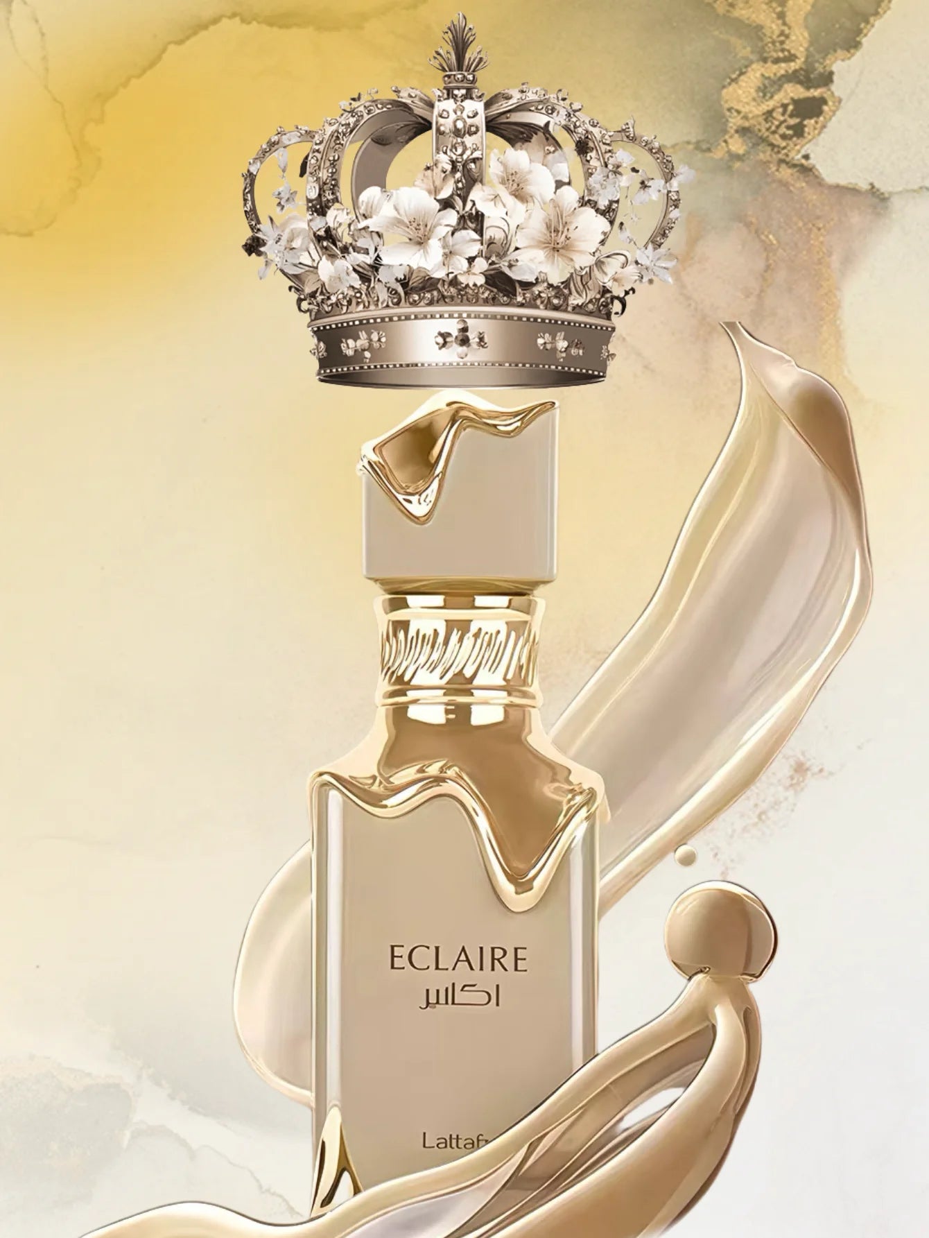 Fashionable, Bold and Beautiful DressLattafa Eclaire Eau de Parfum 100ml – Sweet Vanilla & Musk | Long-Lasting Feminine Scent for Daily Wear or Date Night - Just The Fly Way