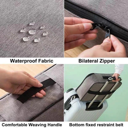 Locking Fireproof and Water Resistant Document Bag - Just The Fly Way