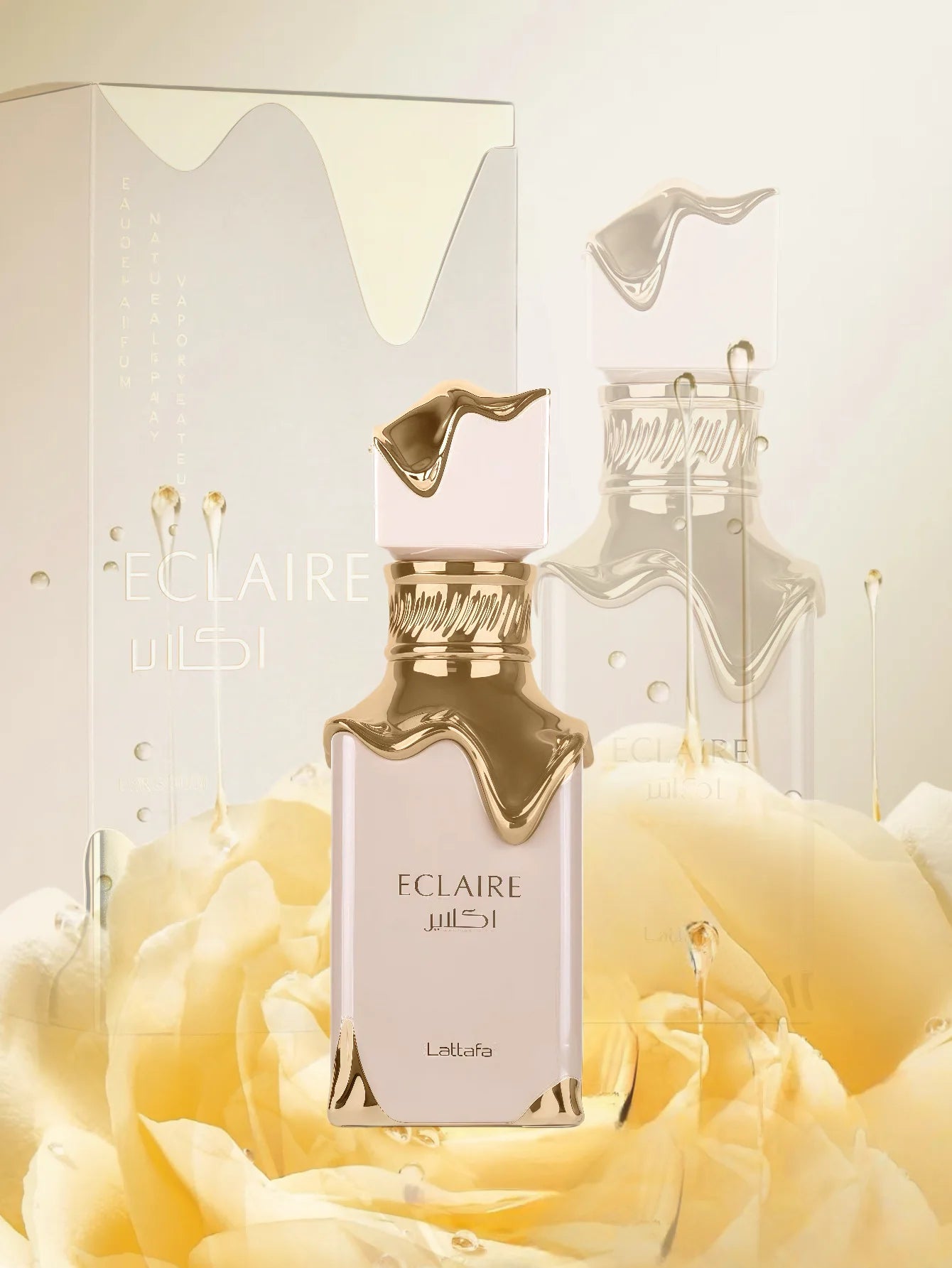 Fashionable, Bold and Beautiful DressLattafa Eclaire Eau de Parfum 100ml – Sweet Vanilla & Musk | Long-Lasting Feminine Scent for Daily Wear or Date Night - Just The Fly Way