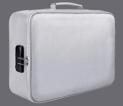 Locking Fireproof and Water Resistant Document Bag - Just The Fly Way