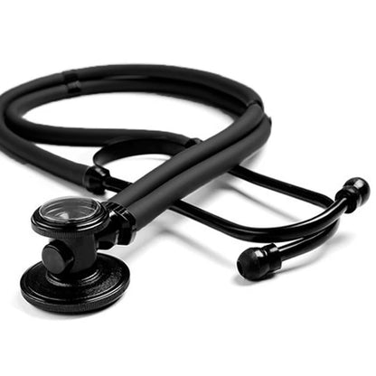 Fashionable, Bold and Beautiful DressClassic Black Doctor Cardiology Professional Estetoscopio Dual Head Nurse Cute Stethoscope Medical Equipment Health Devices
