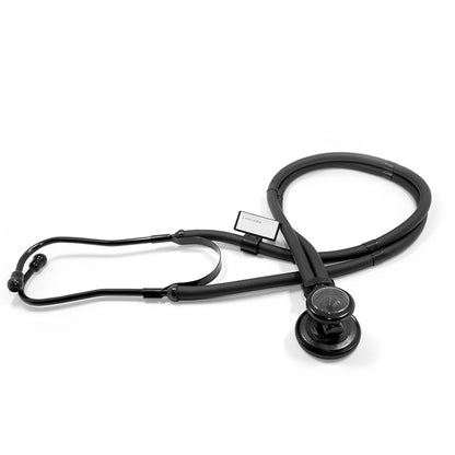 Fashionable, Bold and Beautiful DressClassic Black Doctor Cardiology Professional Estetoscopio Dual Head Nurse Cute Stethoscope Medical Equipment Health Devices