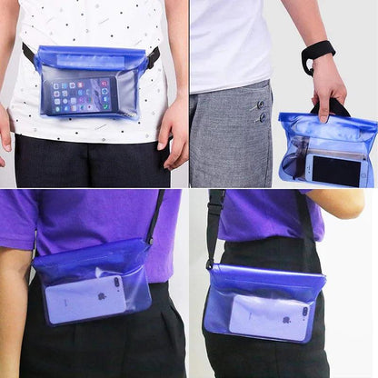 Waterproof Dry Bag Pouch For Beach Swimming, Boating, Fishing, Skiing - Just The Fly Way