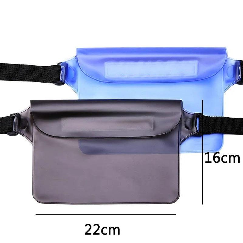 Waterproof Dry Bag Pouch For Beach Swimming, Boating, Fishing, Skiing - Just The Fly Way