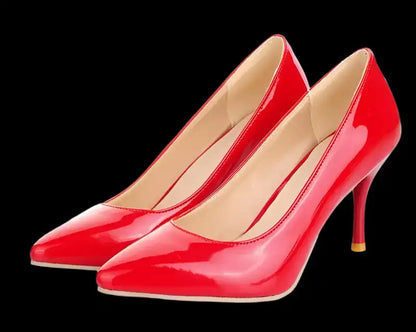 Shop Stylish Handcrafted Ladies Classic Pumps with Pointed Toe – Extended Sizes 34-47 Available! - Just The Fly Way