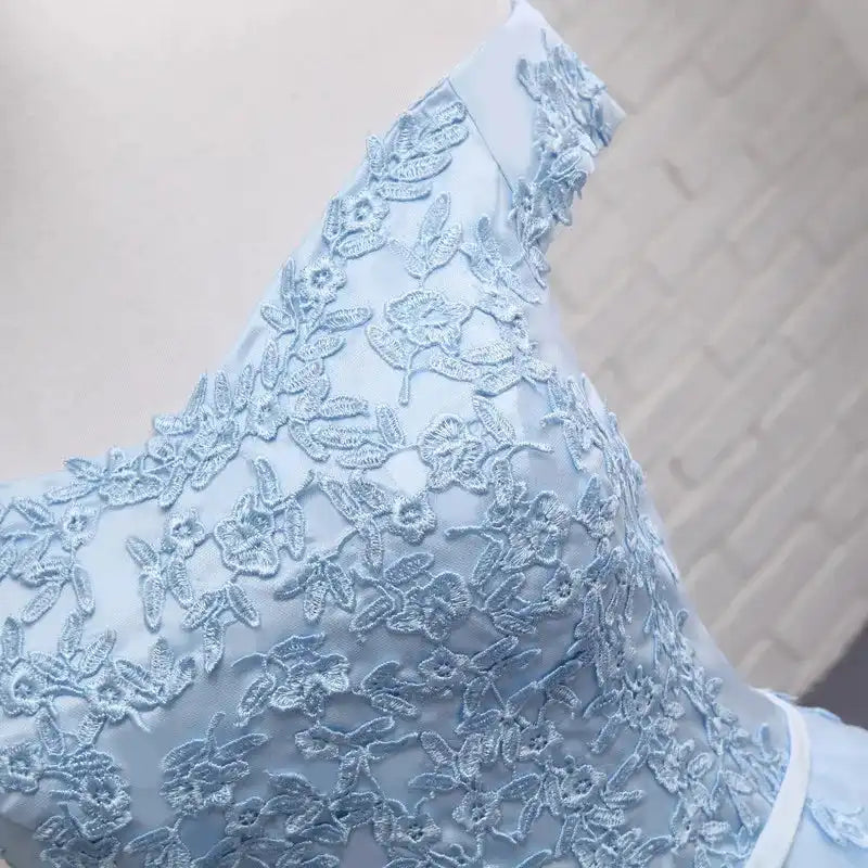Variations of Lace-Up Off-Shoulder Blue Party Dress for Wedding, Prom, Homecoming, Mardi Gras by Lace-Up Off-Shoulder Blue Party Dress for Wedding, Prom, Homecoming, Mardi GrasApparel & Accessories > Clothing > Dresseswyhs-90l-lace-up-off-shoulder-long-middle-short-blue-ridesmaid-dresses-2025-new-sister-group-custom-party-prom-dress-toast-suitDress