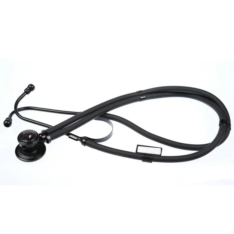 Fashionable, Bold and Beautiful DressClassic Black Doctor Cardiology Professional Estetoscopio Dual Head Nurse Cute Stethoscope Medical Equipment Health Devices