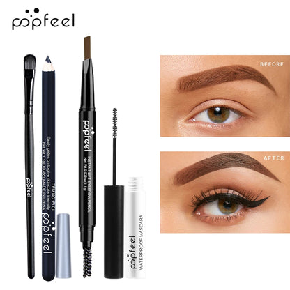 Fashionable, Bold and Beautiful DressPOPFEEL Eye Makeup Set, Eyeshadow Palette, Eyeliner, Mascara, Eyebrow Pencil, Makeup Tool Set Box, Gifts For Women