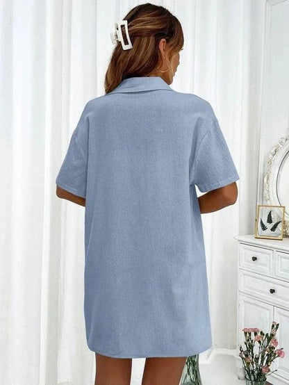 Summer Short Sleeve Shirt and Shorts, Two Piece Set - Just The Fly Way