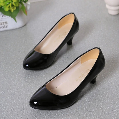 Fashionable, Bold and Beautiful DressWomen Pumps Nude Shallow Mouth Women Shoes New Fashion Office Work Wedding Party Shoes Ladies Low Heel Shoes Summer Heels Woeman
