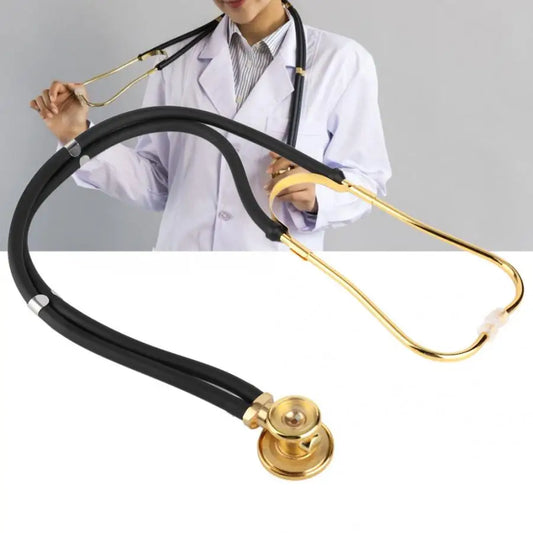 Fashionable, Bold and Beautiful DressMedical Sprague Rappaport Type Professional Doctor Neonatal Adult Nurse Cardiology Estetoscopio Dual Head Gilt Cute Stethoscope - Just The Fly Way