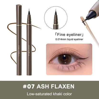 Fashionable, Bold and Beautiful DressJudydoll Precision Liquid Eyeliner Pen, Ultra-Fine Tip, Waterproof, Smudge-Proof, 24-Hour Long-Lasting, Perfect for Lash Line