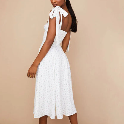 Floral Tight Camisole Dress male Clothing Sexy Club Mini Skirt Vestidos Casual Short Dress - Just The Fly Way