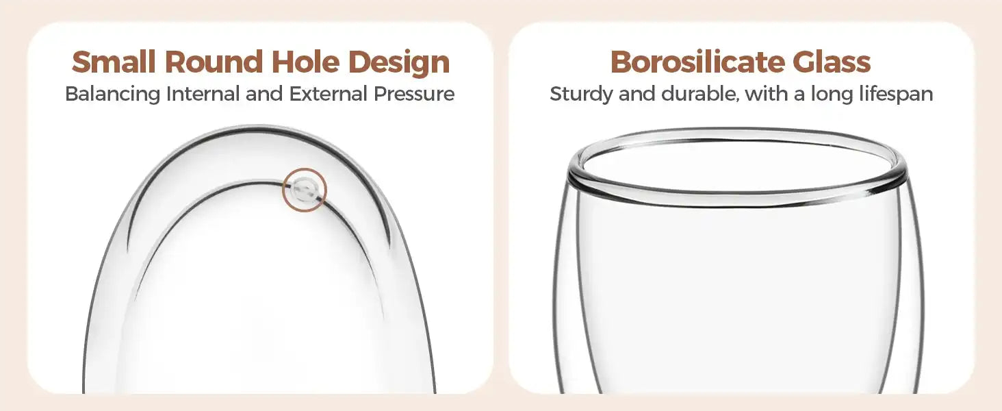 Heart Love Shaped Glass Mug Couple Cups Double Glass Cup Heat-Resisting Wine Glasses Tea Mugs Milk Espresso Coffee Cup Drinkware - Just The Fly Way