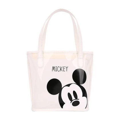 Disney Mickey Fashion Transparent Cartoon Print Bag, Personalized, Shoulder Bag - Just The Fly Way