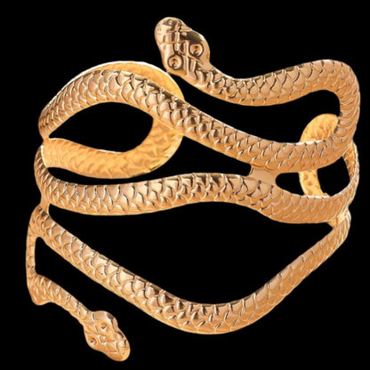 Fashion Gold Geometric Arm Chain Bracelet - Just The Fly Way