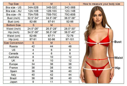 Chic Underwired Bikini Set with Brazilian Cut Bottom - Just The Fly Way