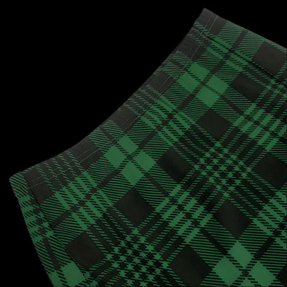Flirty Pencil Mini Plaid High Waist Short Skirt for Women - Just The Fly Way