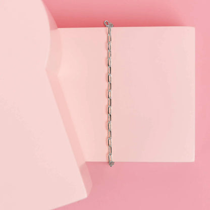 Shevalues Adjustable Gold Plated Paperclip Bracelet for Women - Trendy Curb/Figaro Chain Jewelry to Shine On - Just The Fly Way