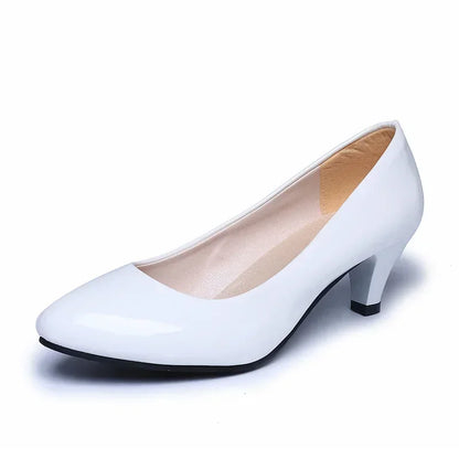 Fashionable, Bold and Beautiful DressWomen Pumps Nude Shallow Mouth Women Shoes New Fashion Office Work Wedding Party Shoes Ladies Low Heel Shoes Summer Heels Woeman