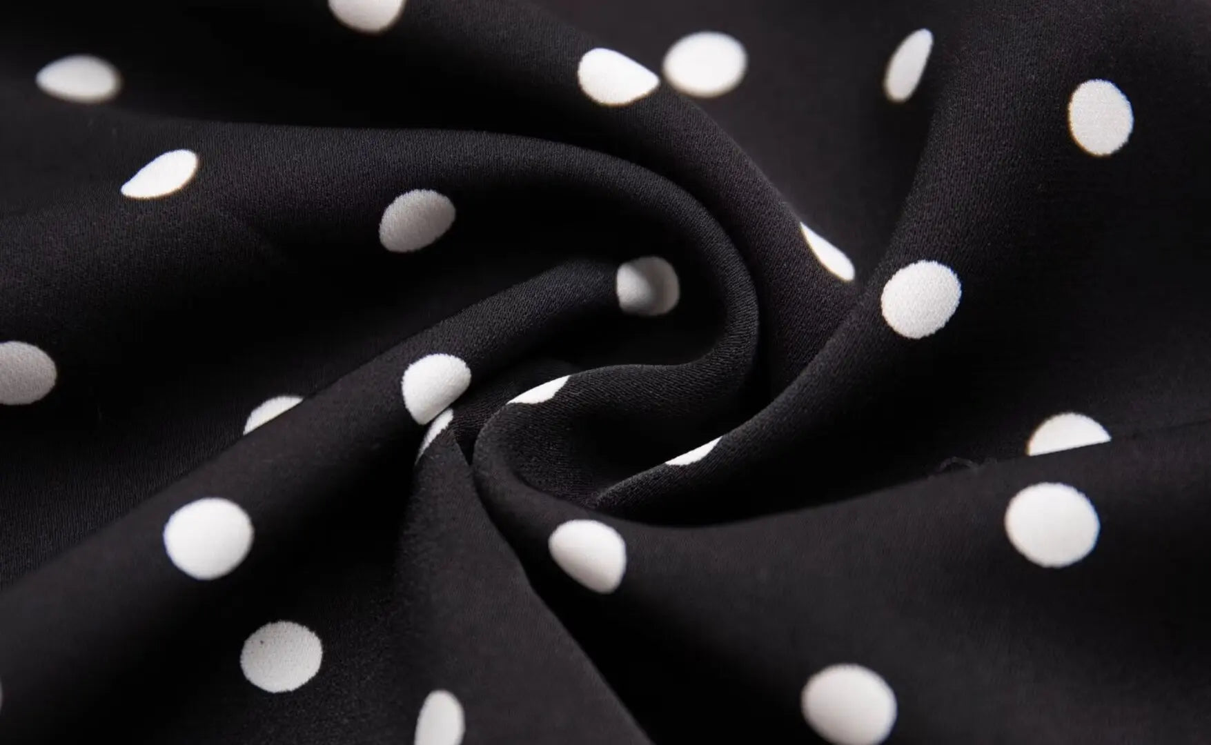 Bold and Sassy Retro Polka Dot Halter Maxi Dress - Just The Fly Way