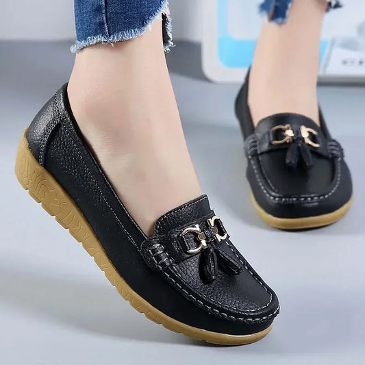 Women Shoes Slip On Loafers For Ballet Flats Women Moccasins Casual Sneakers Zapatos Mujer Flat Shoes For Women Casual Shoes - Just The Fly Way