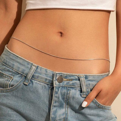 Fashion Boho Stainless Steel Belt, Coin Pendant Belt - Just The Fly Way