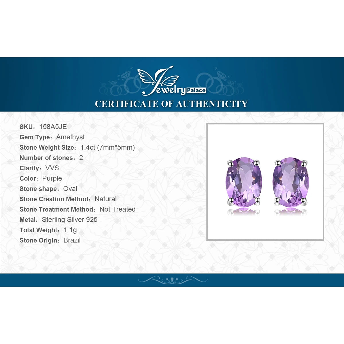 Fashionable, Bold and Beautiful DressJewelryPalace Rose Gold Yellow Gold Plated Oval Natural Amethyst Citrine Garnet Topaz Peridot 925 Sterling Silver Earrings Woman - Just The Fly Way