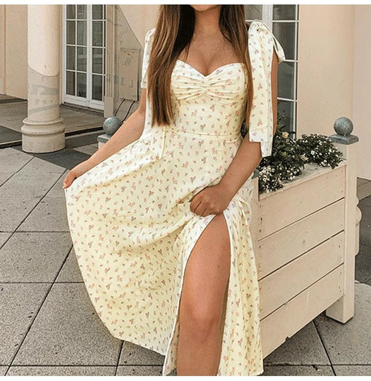 Floral Tight Camisole Dress male Clothing Sexy Club Mini Skirt Vestidos Casual Short Dress - Just The Fly Way