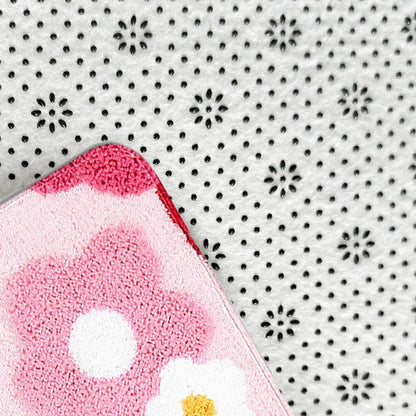 Charming Three-Piece Strawberry Bathroom Rug Set for a Delightful Decor Upgrade - Just The Fly Way