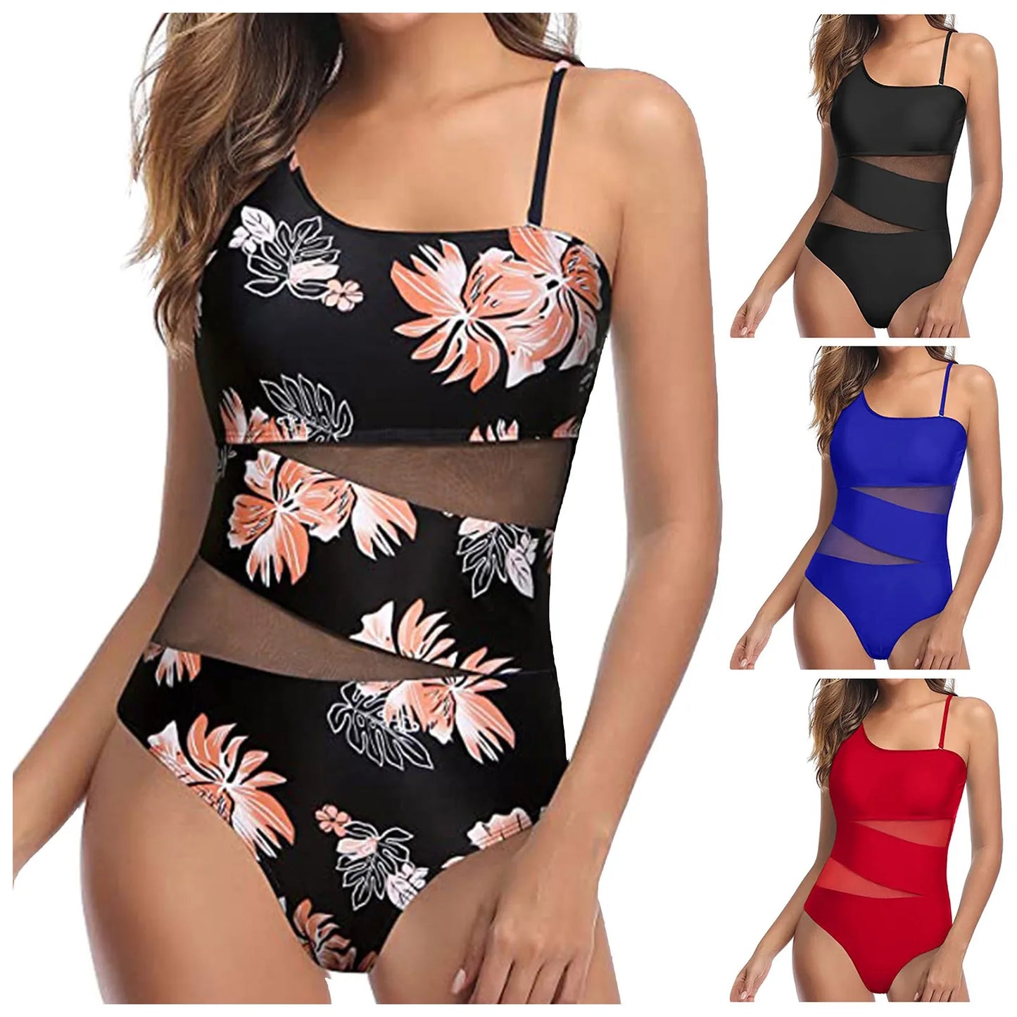 Stylish Women's Two-Piece Swimsuit: New Solid Color Bikini with Hollow Design and European High-Waisted Bottoms - Just The Fly Way