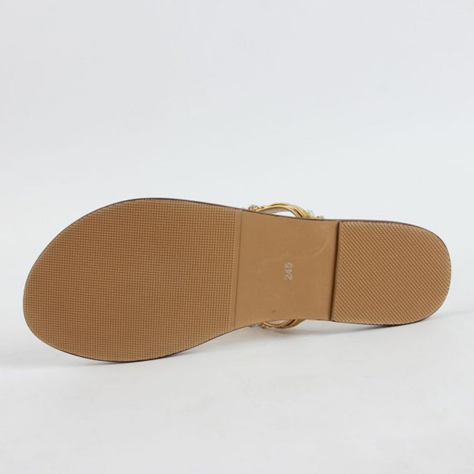 2023 Summer New Women Sandals Casual Flats Rhinestone Round Toe Sandals Buckle Strap Shoes Bohemian Style Flat Sapatos Feminino - Just The Fly Way