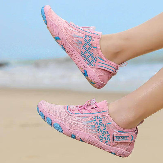 Aqua Shoes, Women's Barefoot Shoes, Knit Sneaker - Just The Fly Way
