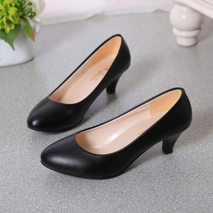 Fashionable, Bold and Beautiful DressWomen Pumps Nude Shallow Mouth Women Shoes New Fashion Office Work Wedding Party Shoes Ladies Low Heel Shoes Summer Heels Woeman