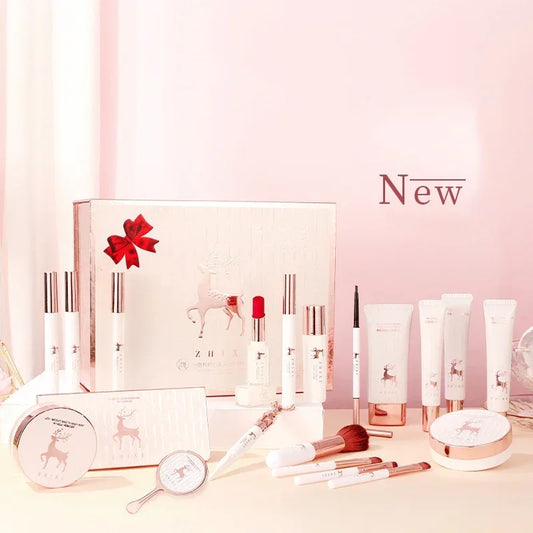 Fashionable, Bold and Beautiful Dress20 Pcs Makeup Set Box Full Mystery Box Lipstick Eyeshadow Set Skincare Products Cosmetics For Women Christmas Gifts Wholesale - Just The Fly Way