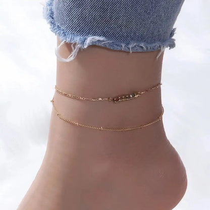 Adjustable Red Cherry Charm Anklet for Women – Silver Chain Ankle Bracelet, Jewelry Gift - Just The Fly Way