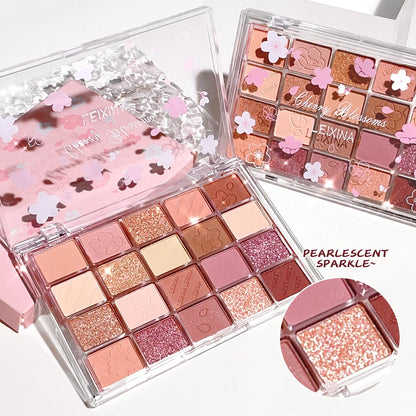 Fashionable, Bold and Beautiful Dress20-Color Eyeshadow Palette – Shimmer & Matte, Highly Pigmented, Blendable & Long-Lasting